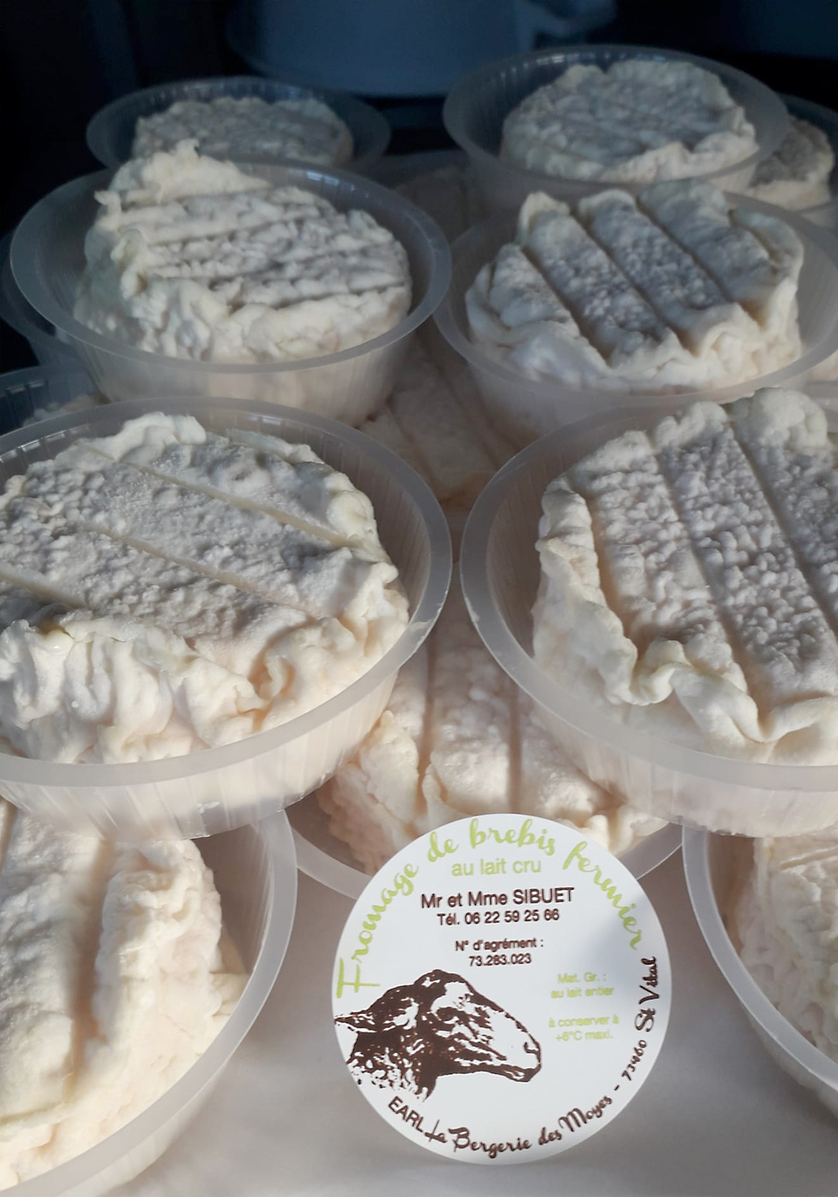 étiquette fromage avant refonte identité