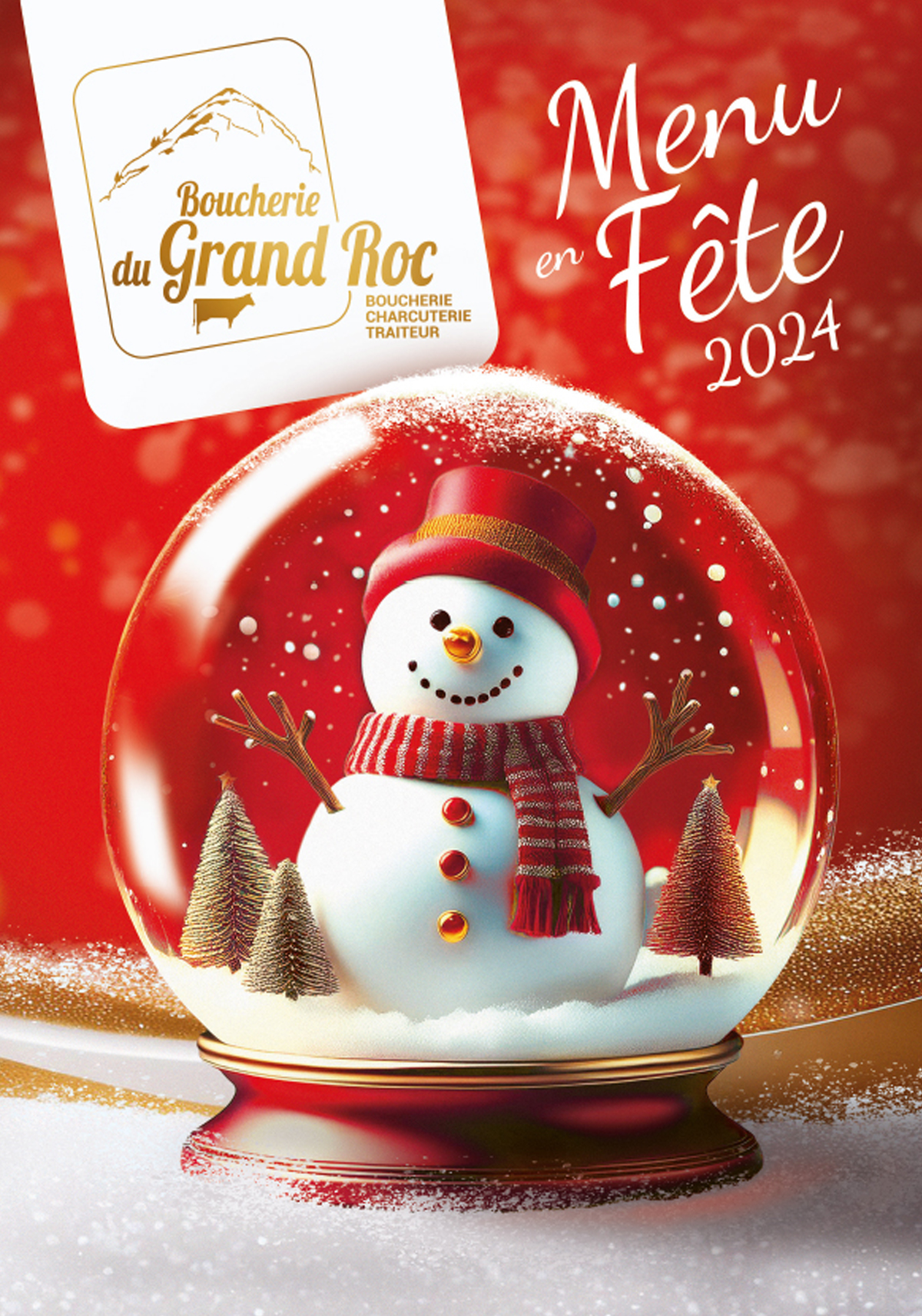 couverture menu de Noël après refonte identité